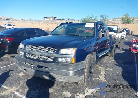 2004 Chevrolet Silverado 1500 Ls from USA, damaged, VIN 2GCEC19T341355738